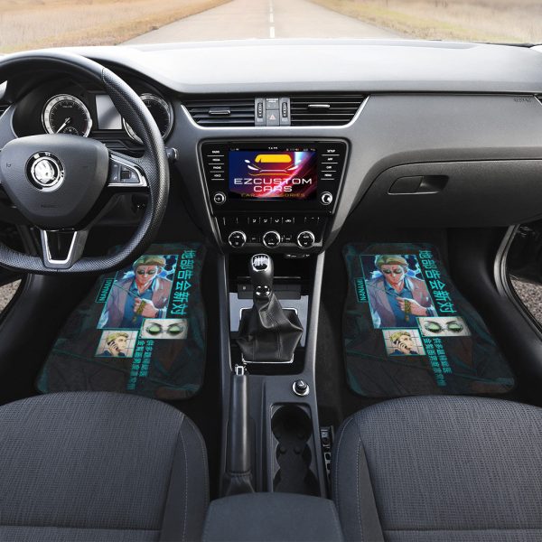 nanami jujutsu kaisen car floor mats xqe14
