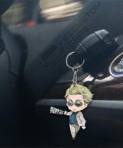 nanami kento keychains custom jujutsu kaisen anime car accessories tkv4v