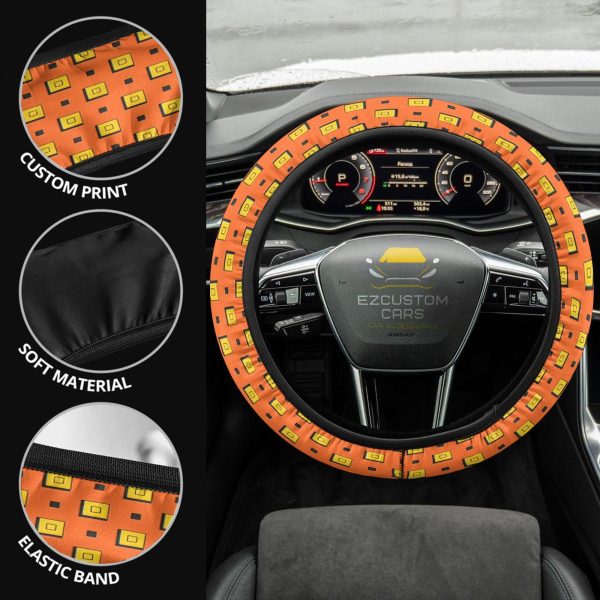 Narancia Patterns Anime Steering Wheel Cover Custom Jojo Bizzare Adventure Anime Car Accessories Narancia Patterns Anime Steering Wheel Cover Custom Jojo Bizzare Adventure Anime Car Accessories