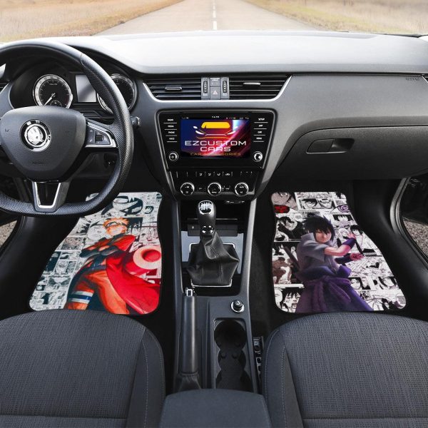 naruto and sasuke car floor mats naruto car mats f2s1k