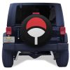 Naruto Anime Car Accessories Custom Uchiha Clan Symbols Spare Tire Cover