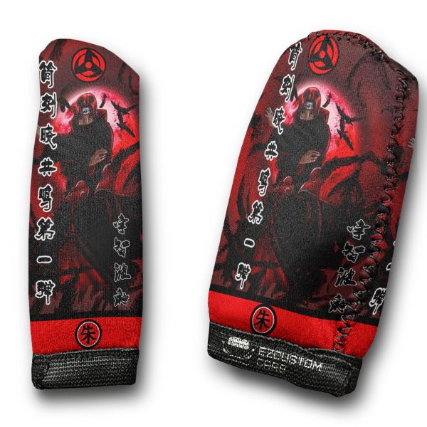 Naruto Anime Car Accessories Custom Uchiha Itachi Shift Knobs Car Covers Set