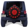 Naruto Anime Car Accessories Custom Uchiha Sharingan Eyes Spare Tire Cover