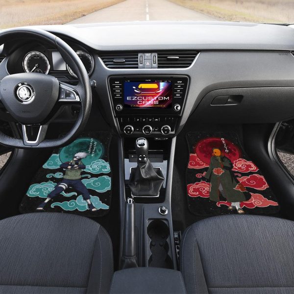 naruto anime car floor mats car accessories kakashi and obito vr9rv