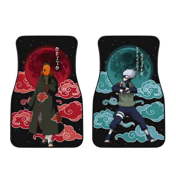 naruto anime car floor mats car accessories kakashi and obito wtzwc