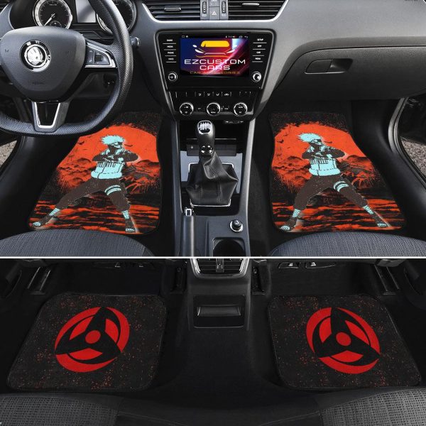 naruto anime car floor mats car accessories kakashi hatake mix antique artwork 3xvbv