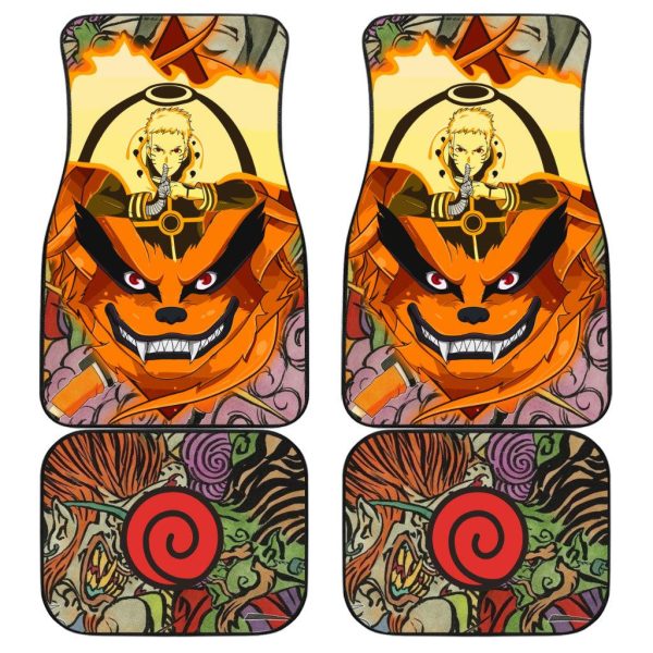 Naruto Car Floor Mats Nine Tails Kurama