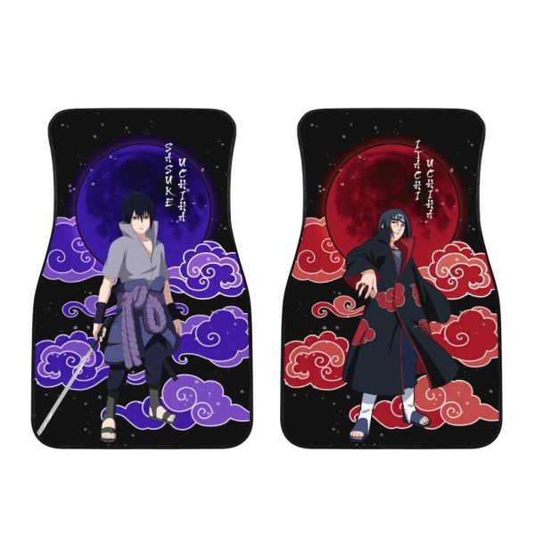 Naruto Anime Car Floor Mats Car AccessoriesItachi and Sasuke