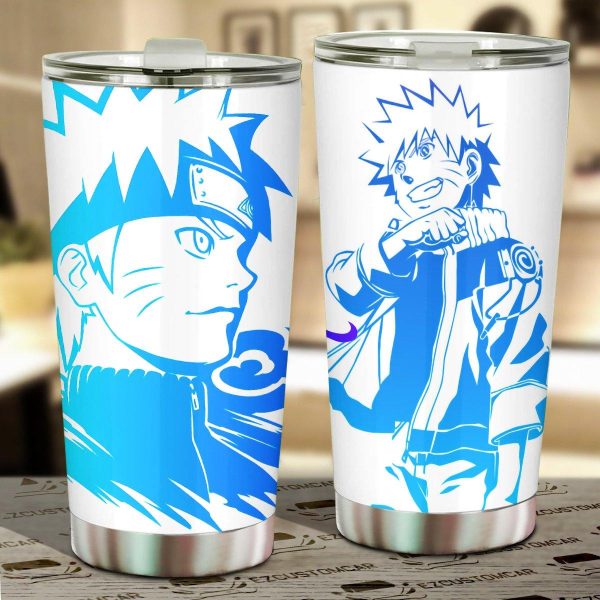 Naruto Art Stainless Steel Tumbler Naruto Anime Car Accessories