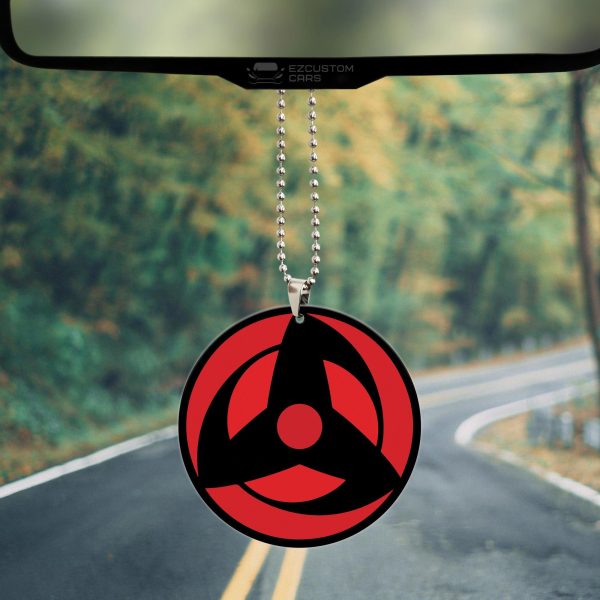 naruto car accessories anime car ornament kakashi mangekyou wipii