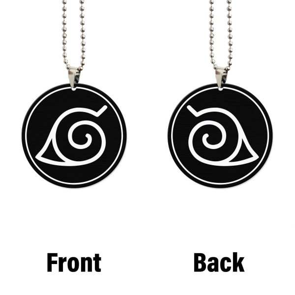 naruto car accessories anime car ornament konoha symbol cb3z7
