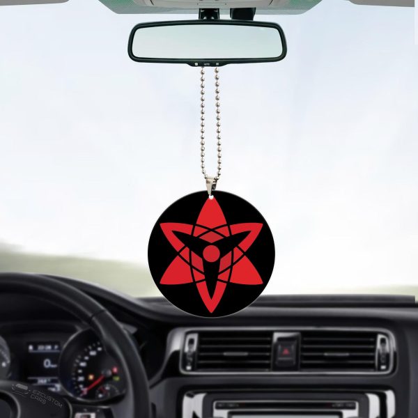 Naruto Car Accessories Anime Car Ornament Sasuke Eternal Mangekyou