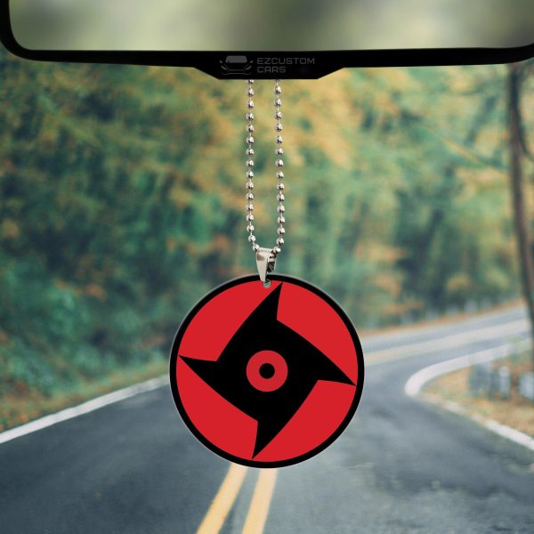 naruto car accessories anime car ornament shisu mangekyou onavb