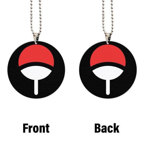 Naruto Car Accessories Anime Car Ornament Uchiha Symbol