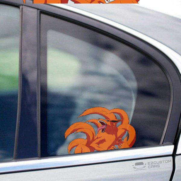 naruto car accessories anime car sticker kurama invyu