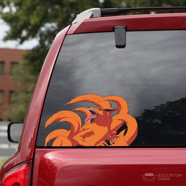 naruto car accessories anime car sticker kurama zht23