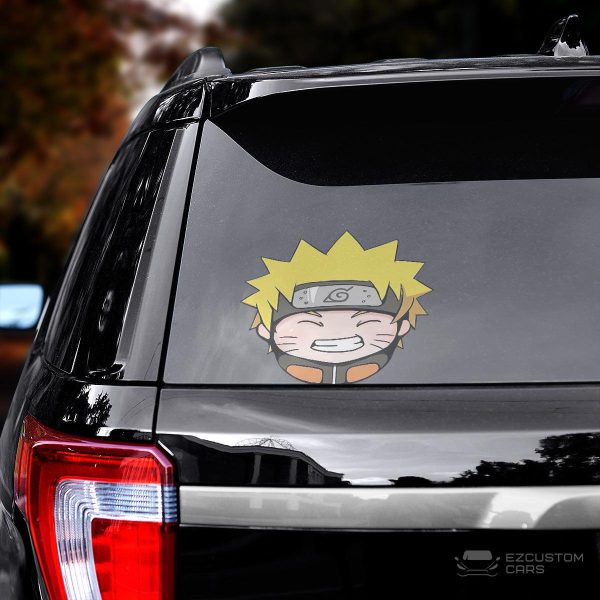 naruto car accessories anime car sticker naruto chibi cliad