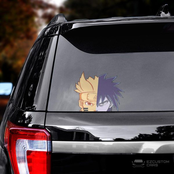 Naruto Car Accessories Anime Car Sticker Naruto x Sasuke gifts for fans