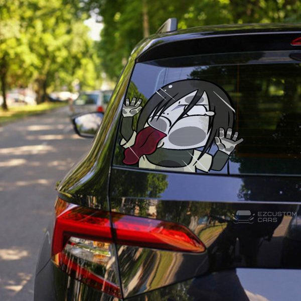 Naruto Car Accessories Anime Car Sticker Orochimaru Funny Hitting Glass