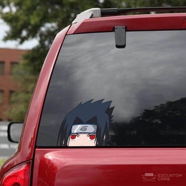 Naruto Car Accessories Anime Car Sticker Sasuke Sharingan
