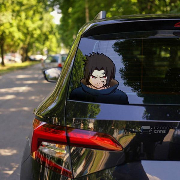 Naruto Car Accessories Anime Car Sticker Sasuke Uchiha