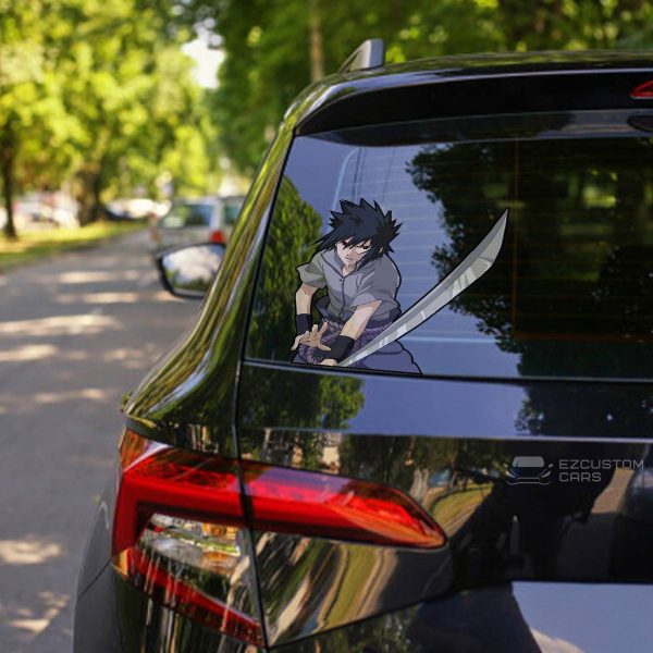 Naruto Car Accessories Anime Car Sticker Sasuke Uchiha gifts for fans