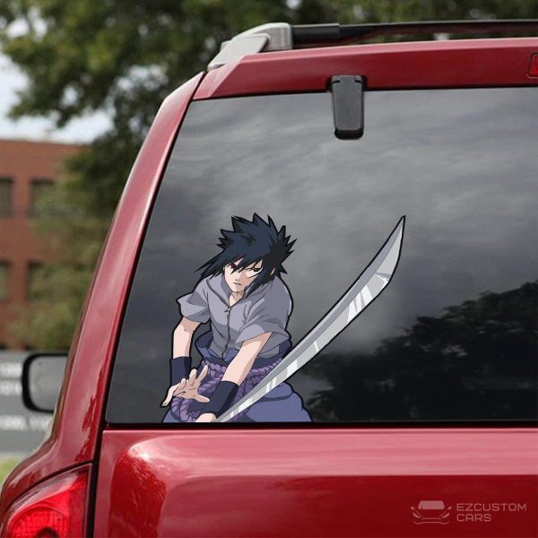 Naruto Car Accessories Anime Car Sticker Sasuke Uchiha gifts for fans