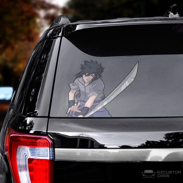 naruto car accessories anime car sticker sasuke uchiha gifts for fans t18up