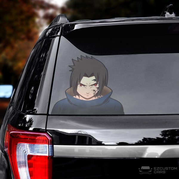 naruto car accessories anime car sticker sasuke uchiha pupc5