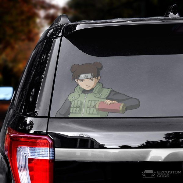naruto car accessories anime car sticker tenten 3jd1n