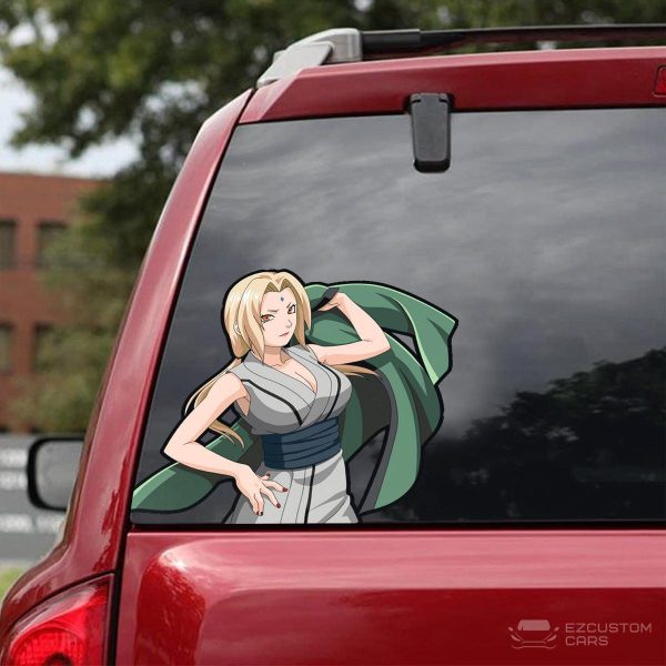 Naruto Car Accessories Anime Car Sticker Tsunade