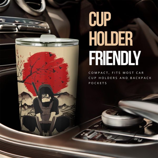 Naruto Car Accessories Anime Car Tumblers Cup Itachi Uchiha Mix Antique Artwork