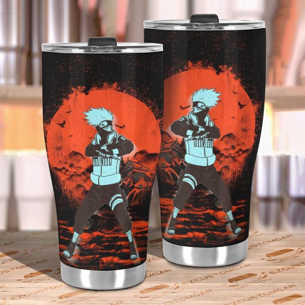 naruto car accessories anime car tumblers cup kakashi hatake mix antique artwork gjqw2