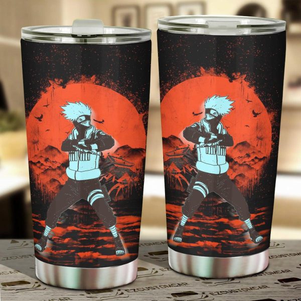Naruto Car Accessories Anime Car Tumblers Cup Kakashi Mix Antique Artwork