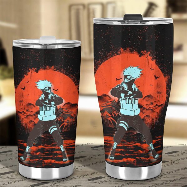 naruto car accessories anime car tumblers cup kakashi hatake mix antique artwork txlf3