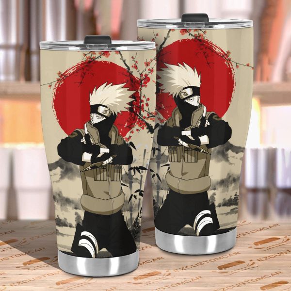 naruto car accessories anime car tumblers cup kakashi mix antique artwork 4apin