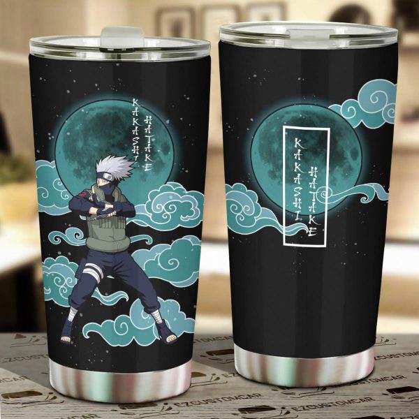 Naruto Car Accessories Anime Car Tumblers Cup Kakashi Japanese Style
