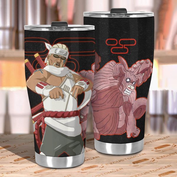 naruto car accessories anime car tumblers cup killer bee 0skmy