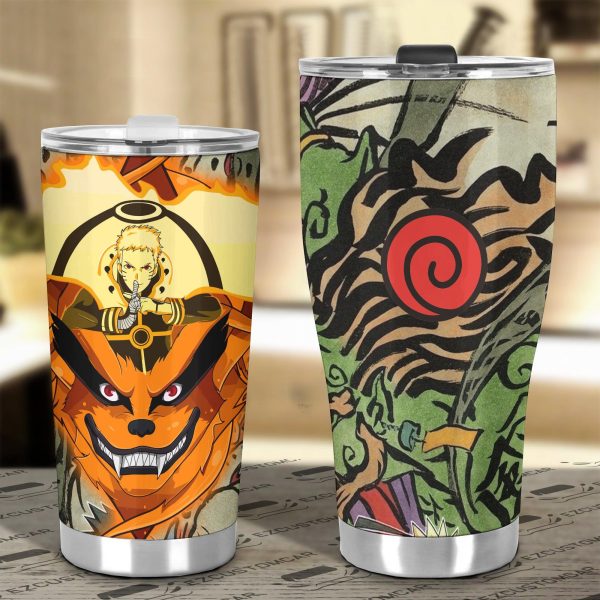 naruto car accessories anime car tumblers cup naruto and kurama c8bvt