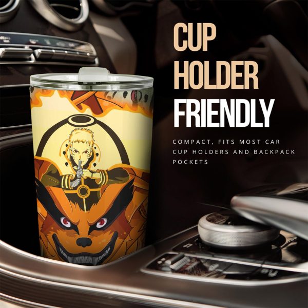 naruto car accessories anime car tumblers cup naruto and kurama dqtgl