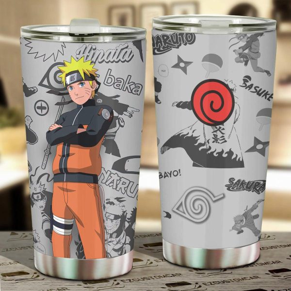 Naruto Car Accessories Anime Car Tumblers Cup Han and Gobi