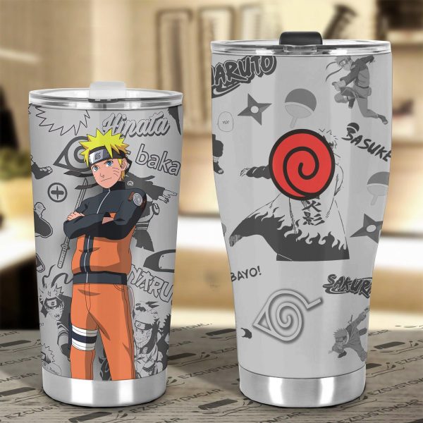 naruto car accessories anime car tumblers cup naruto mix manga vzdzi