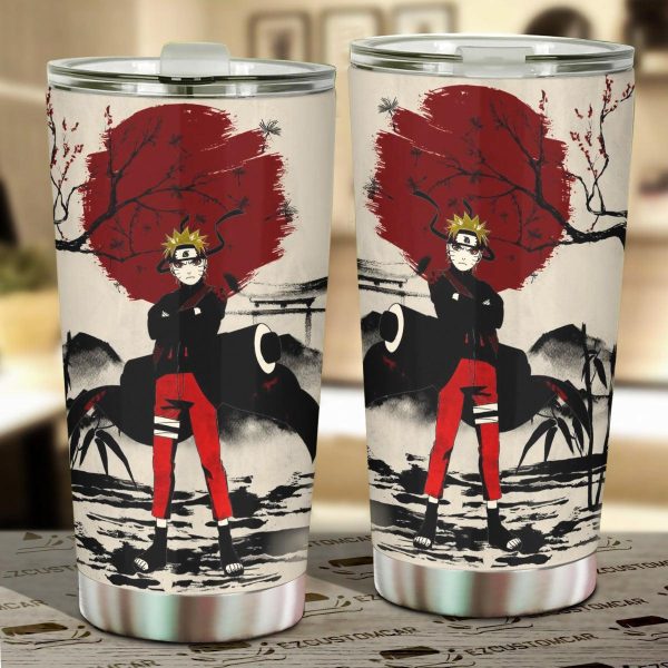 Naruto Car Accessories Anime Car Tumblers Cup Neji Hyuga Mix Antique Artwork