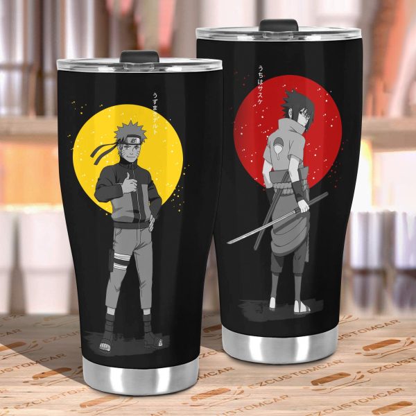 naruto car accessories anime car tumblers cup naruto x sasuke japanese style vucwf