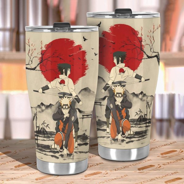 naruto car accessories anime car tumblers cup naruto x sasuke mix antique artwork aiqdf
