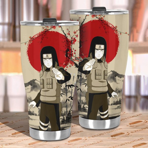 naruto car accessories anime car tumblers cup neji hyuga mix antique artwork wasqx