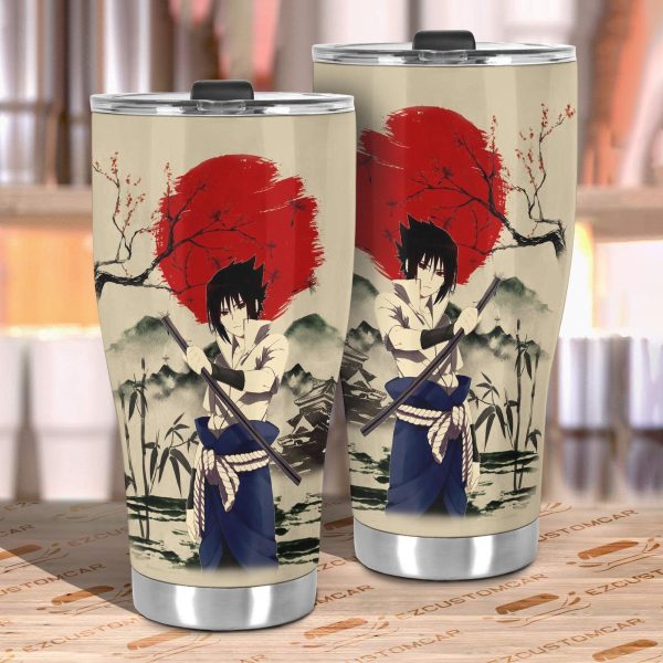 naruto car accessories anime car tumblers cup sasuke uchiha mix antique artwork 3vxrn