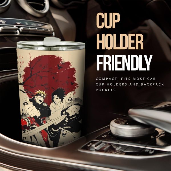 naruto car accessories anime car tumblers cup sasuke x naruto mix antique artwork 3myth