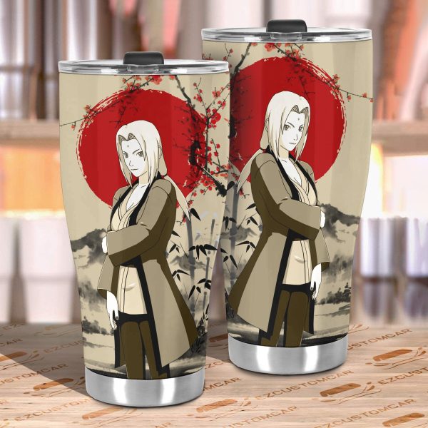 naruto car accessories anime car tumblers cup tsunade mix antique artwork 8dpvc