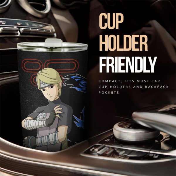 naruto car accessories anime car tumblers cup yugito nii and matatabi dmino
